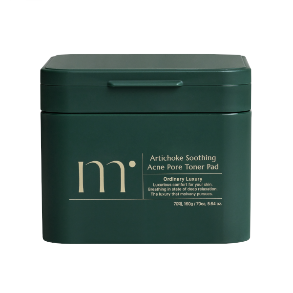 molvany - Artichoke Soothing Acne Pore Toner Pad - 70ea/160g