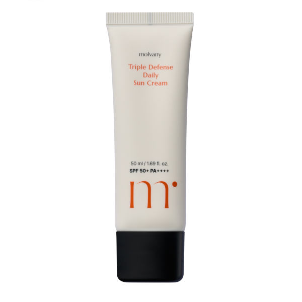 molvany - Triple Defense Daily Sun Cream SPF50+ PA++++ - 50ml