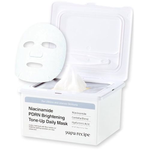 Papa Recipe - Niacinamide PDRN Brightening Tone-UP Daily Mask - 350g/30ea