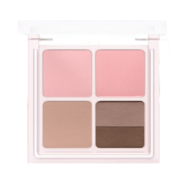 peripera - Ink Pocket Shadow Palette - 6.4g - 12 Fallen For Soft Pink
