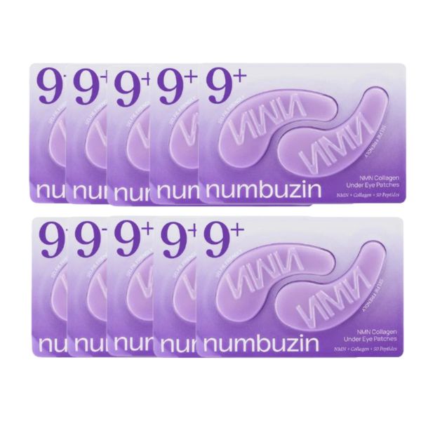 numbuzin - No.9 NAD+ Collagen Under Eye Patches - 1ea (10ea) Set